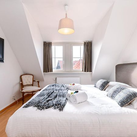 Charming Spacious Duplex Apt With Private Parking In Knokke Lejlighed Eksteriør billede