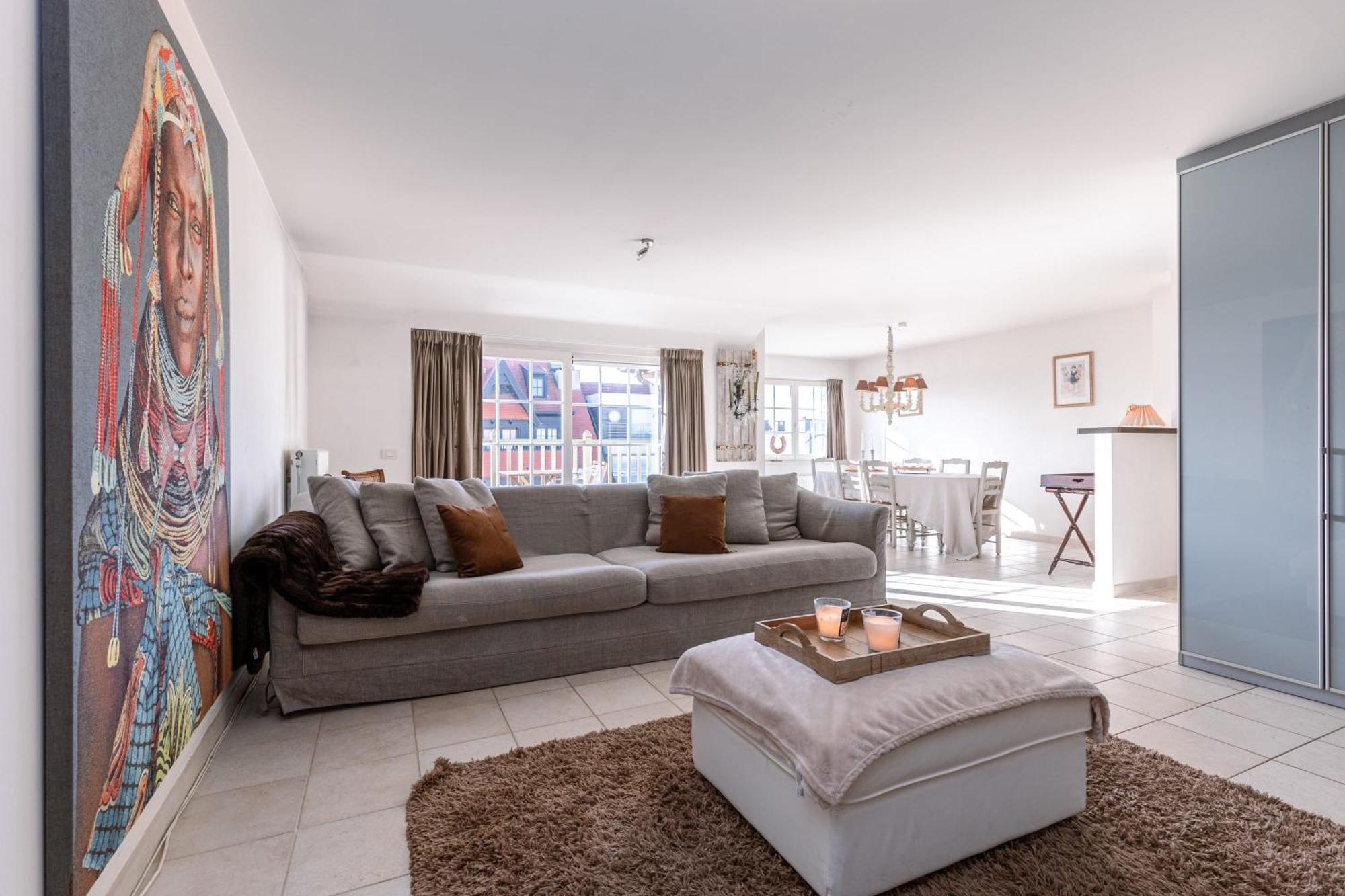 Charming Spacious Duplex Apt With Private Parking In Knokke Lejlighed Eksteriør billede