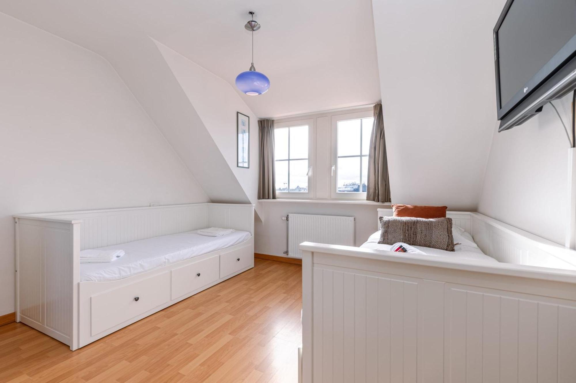 Charming Spacious Duplex Apt With Private Parking In Knokke Lejlighed Eksteriør billede